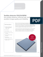 Toshiba FDX 3543 RPW Brochure