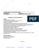 Paciente: Junod Soto, Ghiselaine Lilibeth RUT: 13226301-9 EDAD: 46 A Procedencia: FECHA EXAMEN:02/01/24 10:10 AM