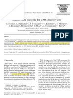 Silicon Beam Telescope Paper