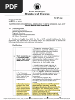 DepEd Order No. 39 S. 2018