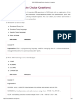 SQL MCQ (Multiple Choice Questions) - Javatpoint