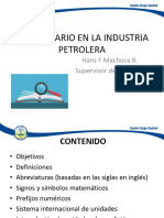 Vocabulario en La Industria Petrolera Itbb