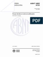 NBR 6123-2023 - Forças Devidas Ao Vento em Edificações