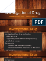 Investigational Drugs