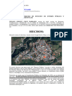 Derecho de PETICIÓN - ESPACIO PÚBLICO QUETAME