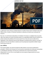 La Pollution de L'air - Définition, Causes, Et Conséquences - Conservation Nature