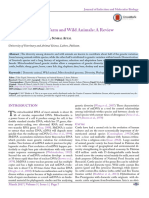 Genetic Diversity in Farm and Wild Animals. A Review