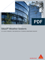 Guideline Facade Sikasil Weather Sealants en