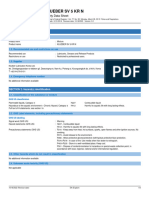 Msds Ghs-Klueber SV 5 KR N (Eng) (22.10.18)