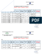 PROGRAMME Du 18 Mars 2023