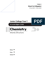 Atomic Structure