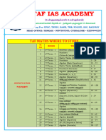 Taf Maths - Where To Study