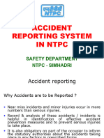 Accident Reporting System in NTPC