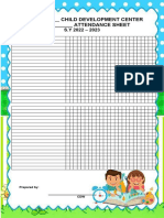 FC - Attendance Sheet