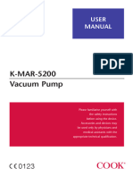 COOK K-MAR-5200 User Manuel