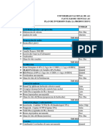 Plan de Inversión (Maiz-1mz)