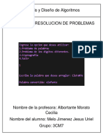 Practica1 - Resolucion de Problemas