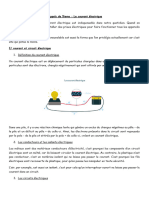 Le Courant Electrique