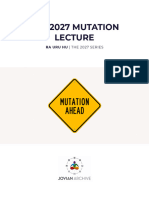 The 2027 Mutation Lecture - Ebook