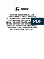 Plan de Seguridad y Salud Ocupacional - RF SAC