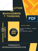 5.0 Management Thinking