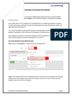 Tax Calculator User Manual