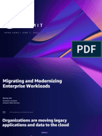 AWS Migrating - and - Modernizing - Enterprise - Workloads
