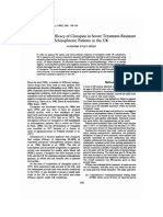 The Safety and Efficacy of Clozapine in Severe Treatment-Resistant Schizophrenic Patients in The UK. Clozapine Study Group.