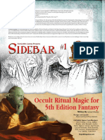 Fat Goblin Games - Sidebar 1 - Occult Ritual Magic