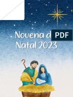 Impressao Novena de Natal Te Faz Bem