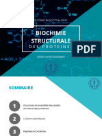 Biochimie Structurale Proteines