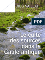 Le Culte Des Sources Dans La Gaule Antique