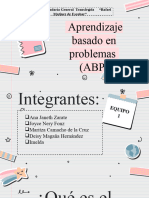 Aprendizaje Basado en Problemas - EQ1