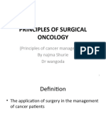 Principles of Surgical Oncology