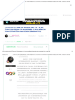 (Jogo Sujo) 100k de Mensagens em 1 Hora Com Essa Falha Do Whatsapp (Caixa Rápido Com Estratégia Hacker de Spam Offer) - Conteúdo Free - Black Rat