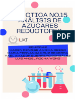 Practica 15 Análisis de Azúcares Reductores - Equipo 2