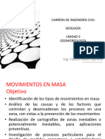 Diapositivas Unidad 5 - Movimientos en Masa