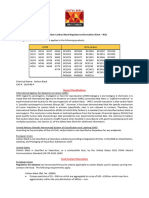 General Regulatory Statement For RCB