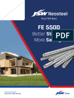 JSW Neosteel 550D Brochure