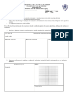 Examen Matematica Noveno