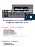 50expressionscourantesenanglaispourlesniveauxintermédiaires (+fichePDF) Lea English - 1670567553291