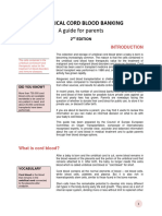 Umbilical Cord Blood Banking