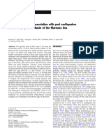 Turbidites and Their Association With Past Earthquakes