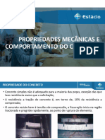 Ara0697 - Estruturas de Con Met Mad - Propriedades e Comportamento Do Concreto Armado