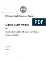 Clinical Audit Manual July, 2016