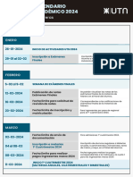 Calendario Académico 2024