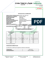 Certificado de Calibración EMI 2023 PG 2