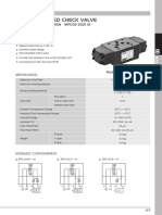 MPC 03 Pilot Operated Check Valve