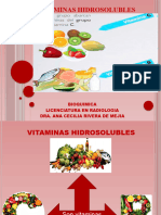 Vitaminas Hidrosolubles