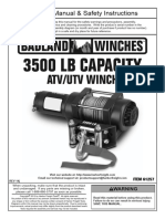 Badland Winch 3500